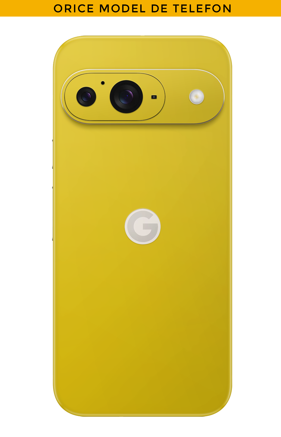 Skin ANY PHONE - Yellow