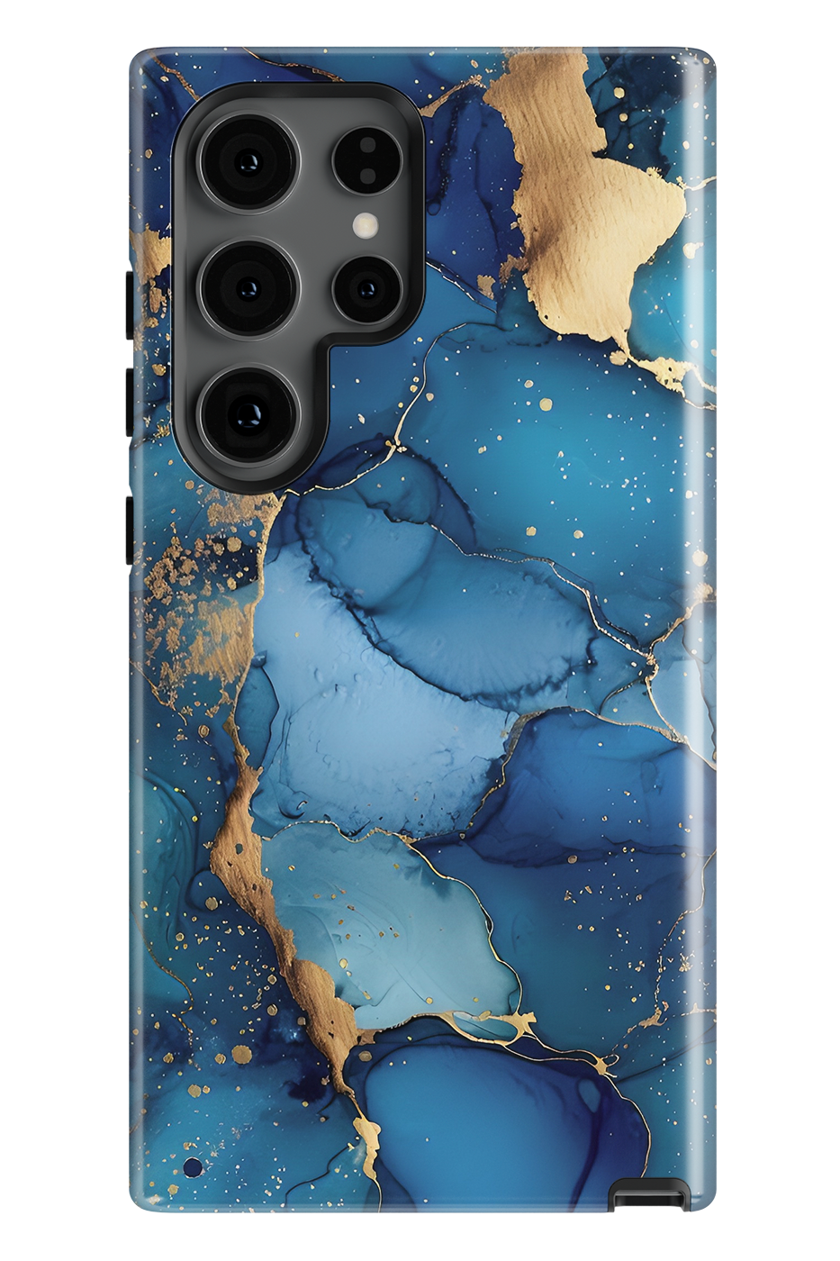 Case Samsung - BLUE GOLD