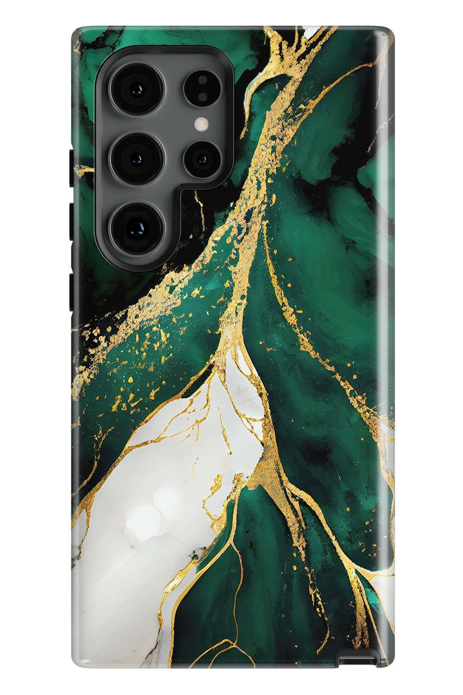 Case Samsung - GOLD EMERALD