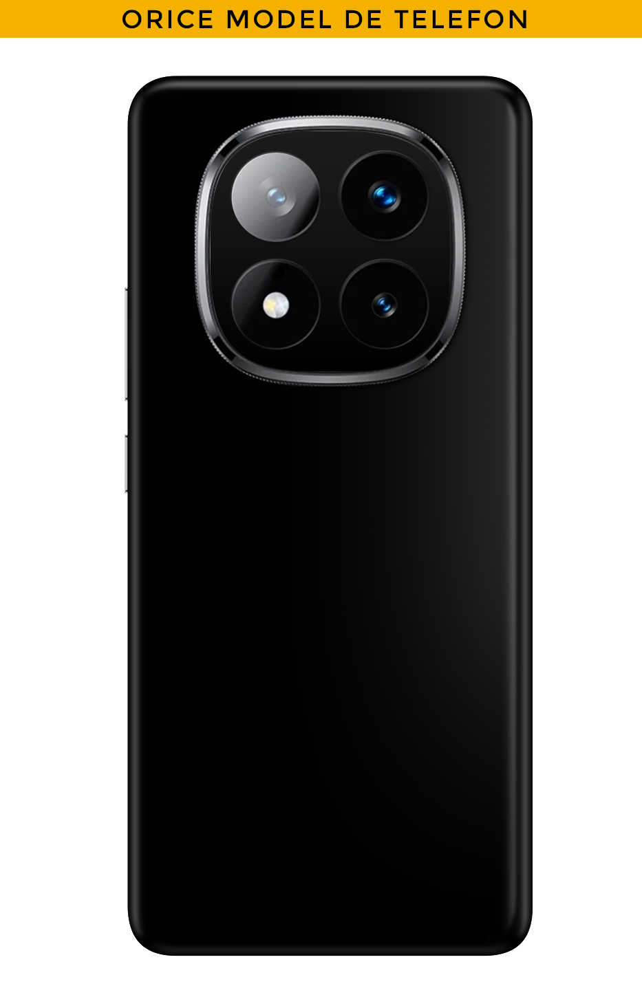 Skin ANY PHONE - Matte Black
