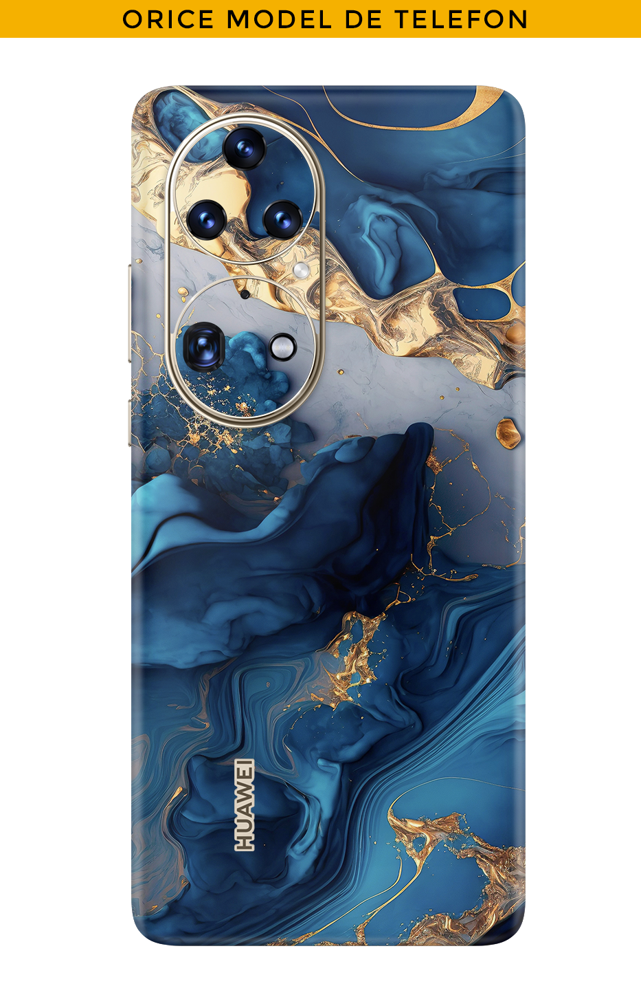 Skin ANY PHONE - New with 22k gold