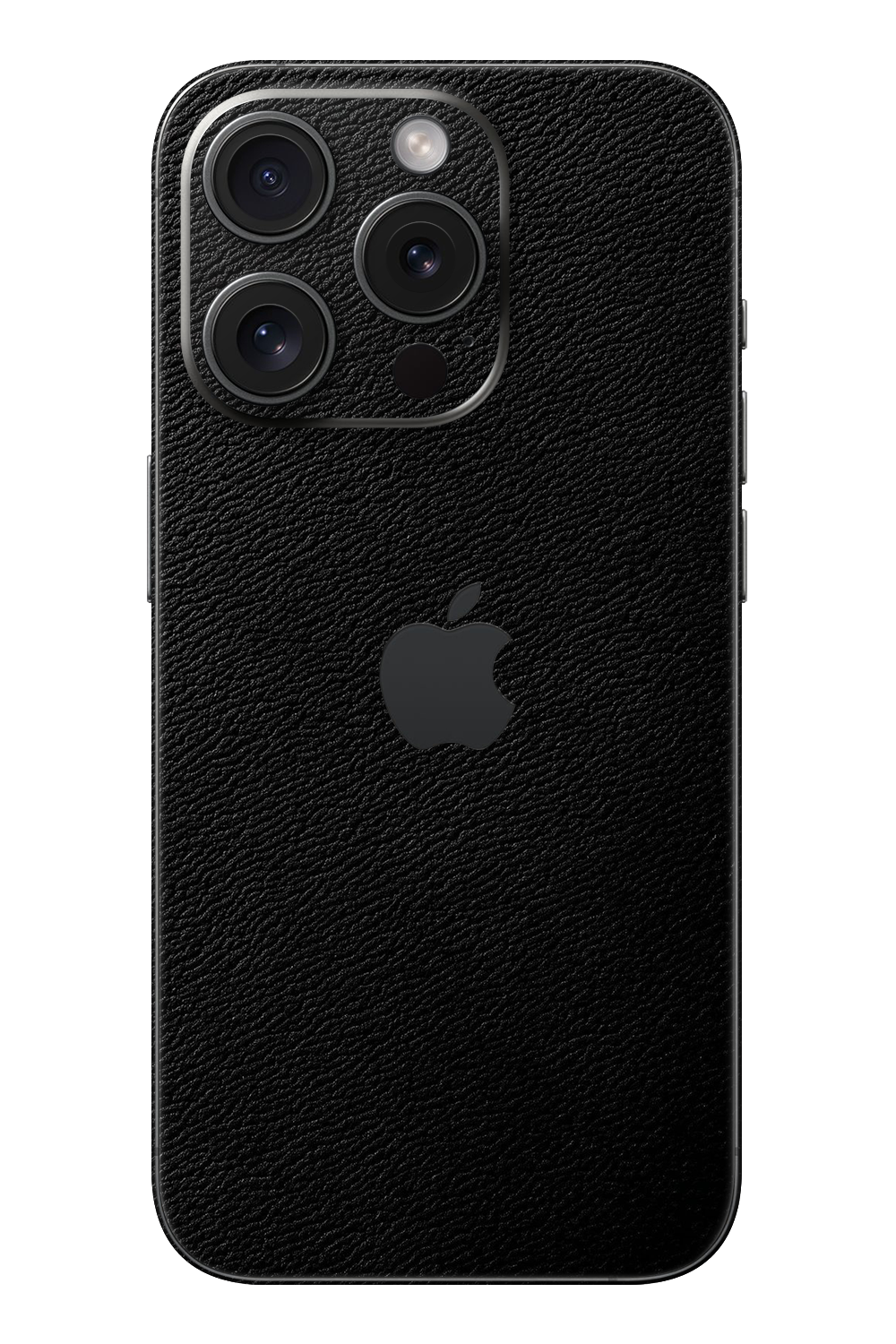 Skin iPhone - Black Leather Aspect (full grain)