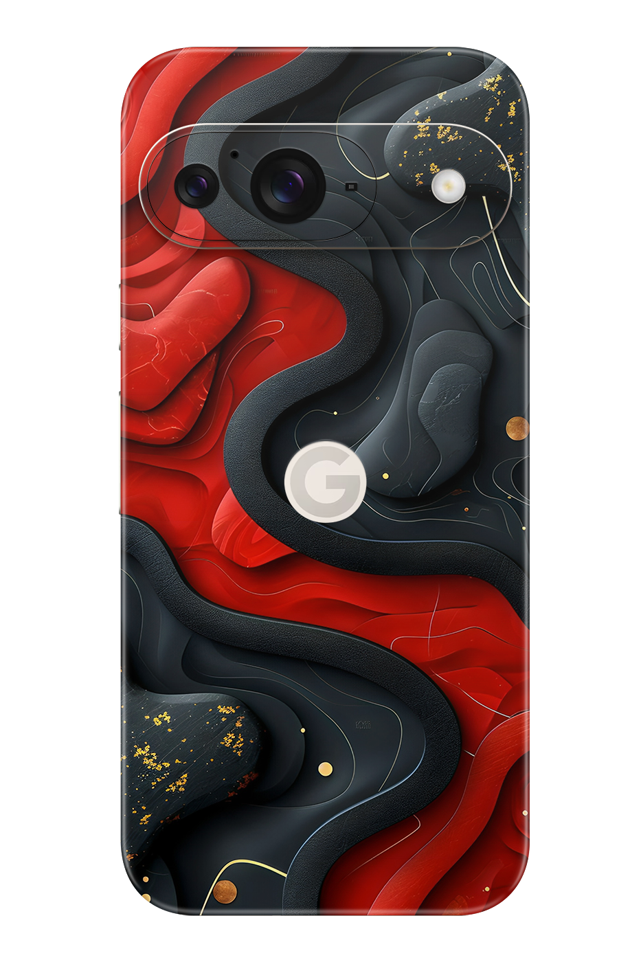 Skin Google Pixel - Red Black