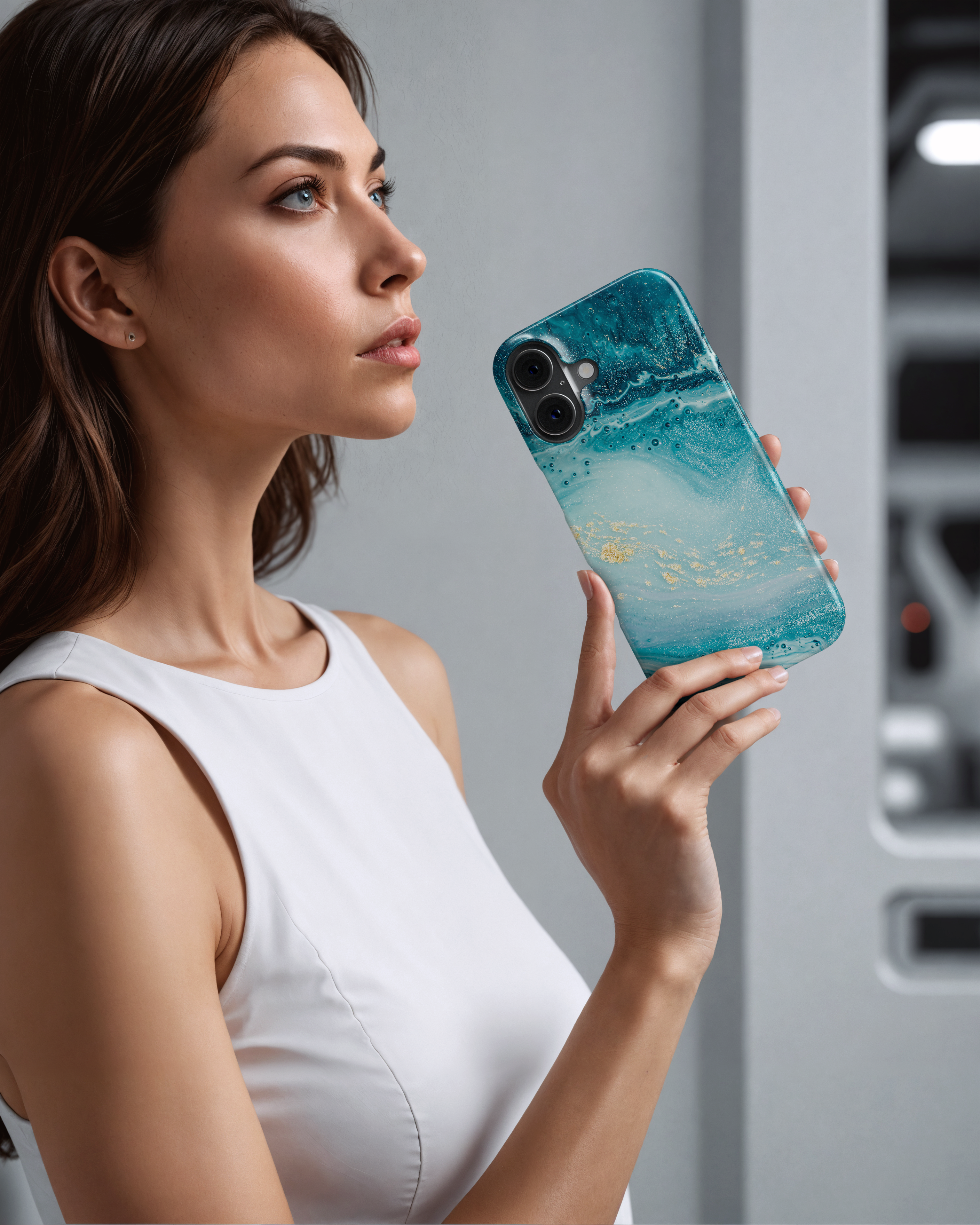 Case iPhone - TURQUOISE