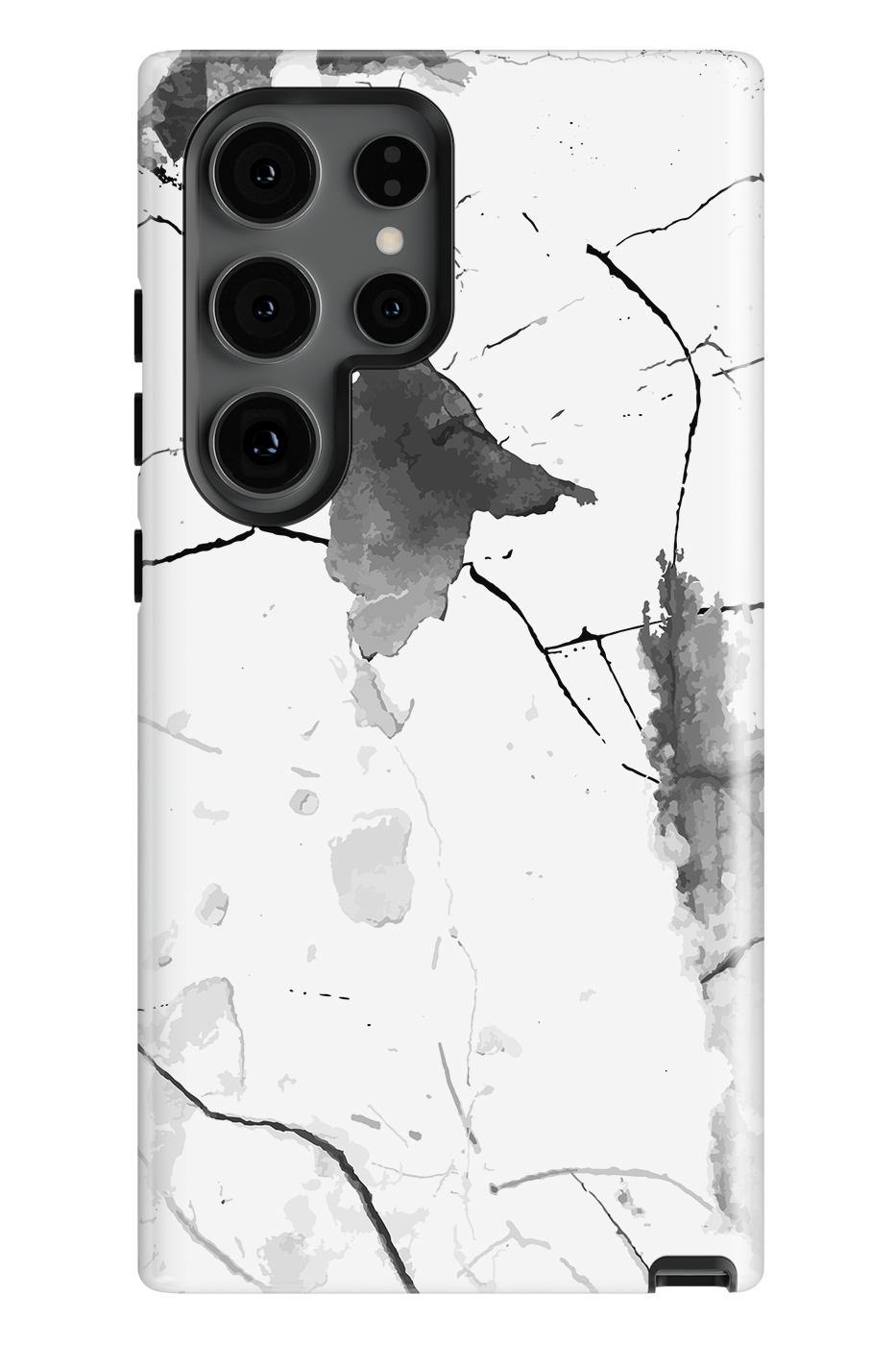 Case Samsung - WHITE MARBLE