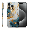 Skin iPhone - Turq Gold (mat)