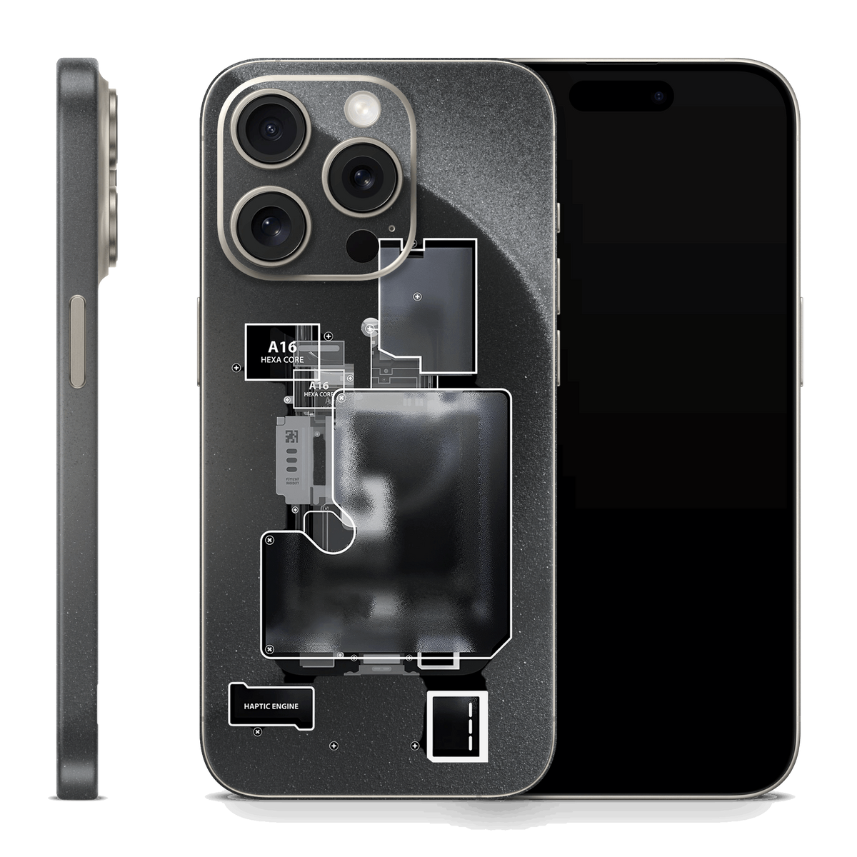 Skin iPhone - TEARDOWN (finisaj lucios)