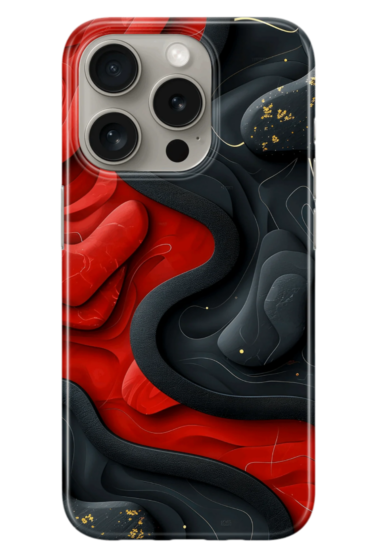 Husa iPhone - RED BLACK
