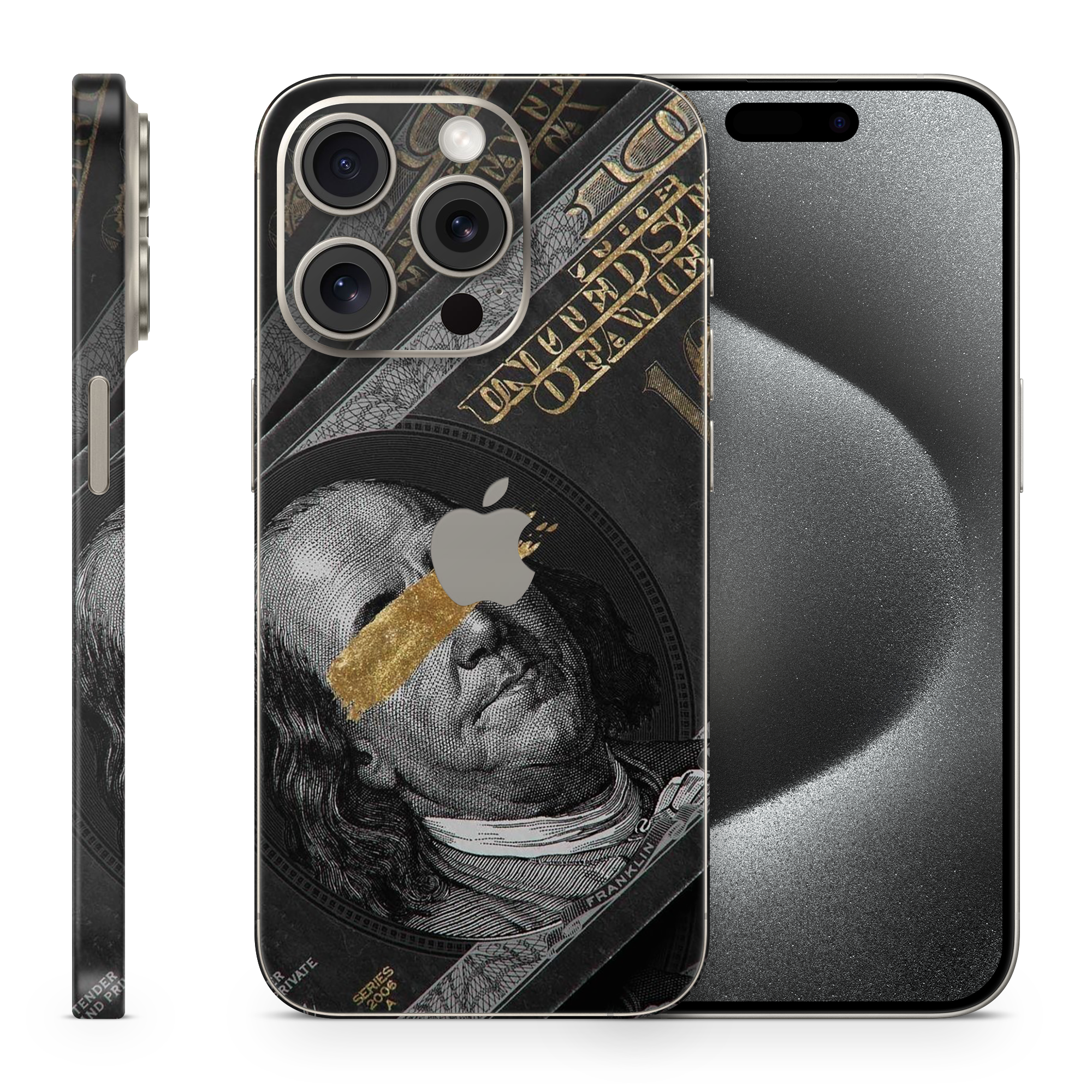 Skin iPhone - BLVCK DOLLAR (finisaj mat)