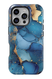 Case iPhone - BLUE GOLD