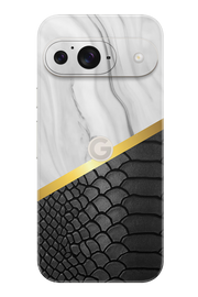Skin Google Pixel - 22k gold crocodile