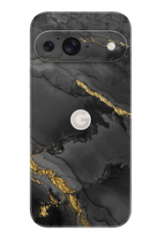 Skin Google Pixel - Dark with 22k gold