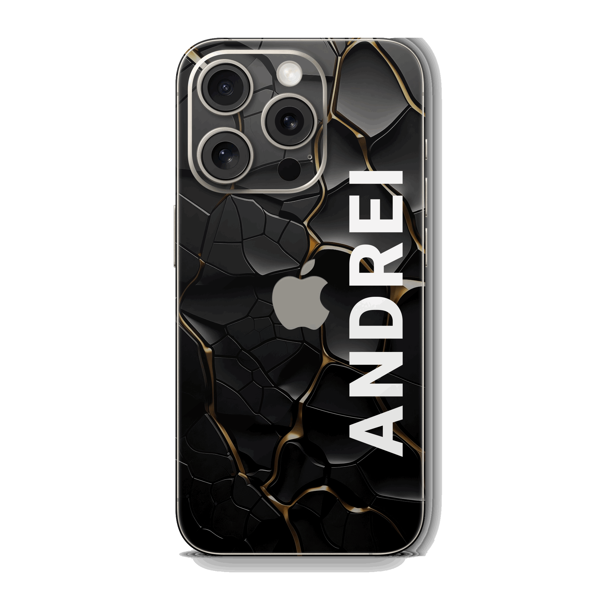 Skin iPhone - Personalizat cu nume / text (mat)