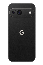 Skin Google Pixel - Black leather texture (full grain)
