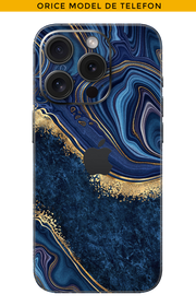 Skin ANY PHONE - 22k gold Waves